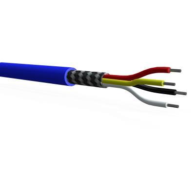 4-conductor, 30 awg (7/38), twisted bundle, shielded, fep cable (price per foot)